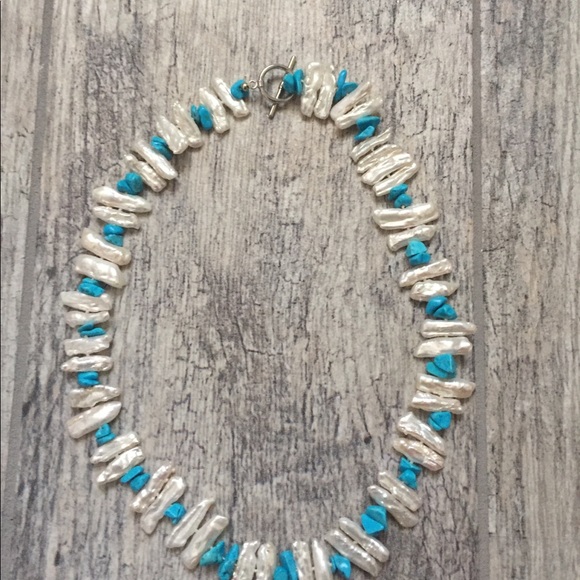 COPY - Palm Beach Jewelry Pearl & turquoise - Picture 3 of 4